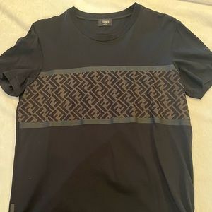 Fendi mens short sleeve crewneck
